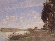 Claude Monet, Riverside path at Argenteuil
